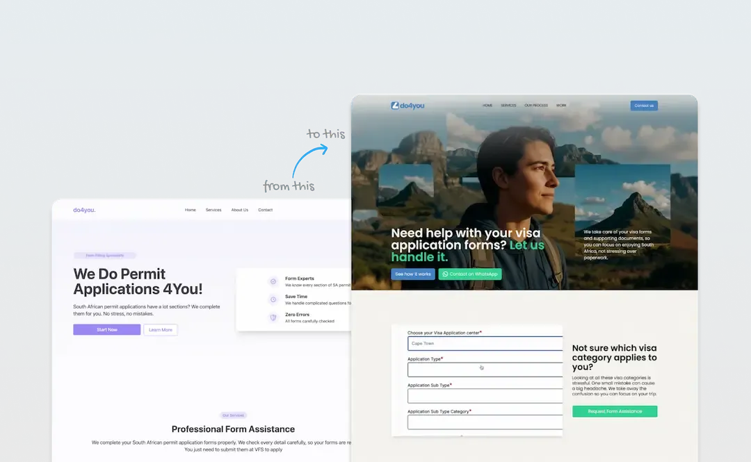 From old and boring to Modern Websites