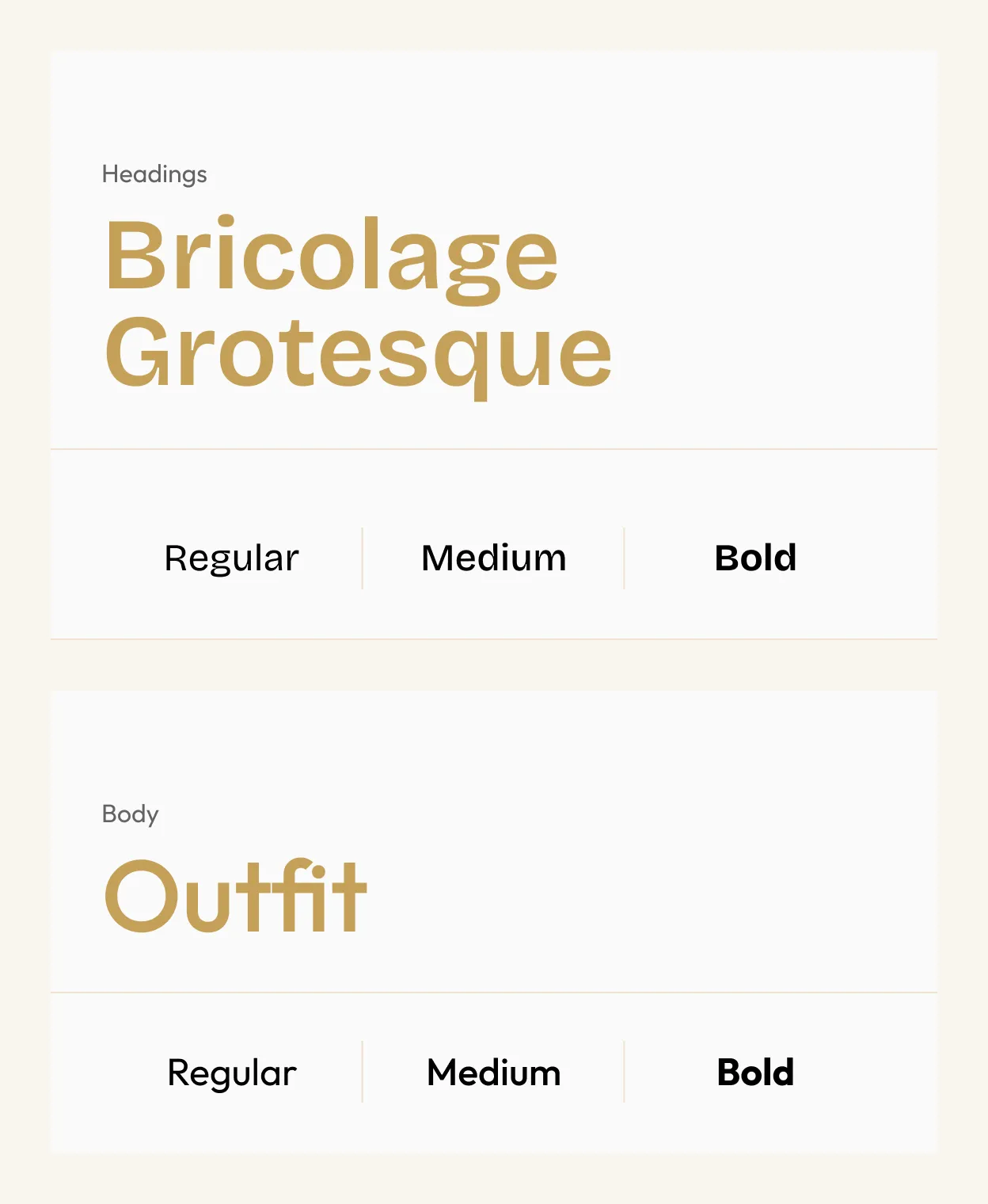 fonts